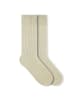 von Jungfeld Socken Merino in Ivory Cream