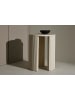 ebuy24 Beistelltisch Bristol Whitewash 40 x 40 cm