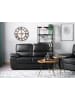 Beliani 2-Sitzer Sofa VOGAR in Schwarz/Schwarz - (W) 156 x (H) 90 x (L) 74 cm
