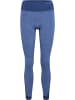 Hummel Leggings Hmlmt Shine Multisport Damen in BLUE INDIGO MELANGE