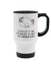 Mr. & Mrs. Panda To-Go-Becher Einhorn Nacht mit Spruch in Weiß