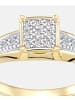 Diamant L'éternel Ring aus 375 Gelbgold mit 9 Karat Diamant
