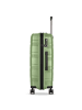 Redolz Essentials 10 3-SET 4 Rollen Kofferset 3-teilig green-metallic