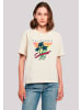 F4NT4STIC Tee California Palmen Retro in Whitesand