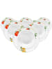VAN WELL 6er Set Pastateller Milano ø 27 cm in bunt