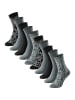 Schiesser Socken Bluebird in Schwarz / grau