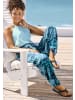 Vivance by Lascana Palazzohose in blau-bedruckt