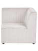 Beliani Sofaelement LEMVIG in Beige - (W) 83 x (H) 78 x (L) 83 cm