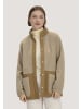 Hessnatur Hessnatur Wolfleece Jacke Patch Relaxed aus reiner Bio-Merinowolle in sand