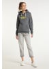 Schmuddelwedda Hoodie - R?Gen in Grau Melange