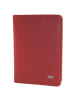 Golden Head Polo Ausweisetui RFID Leder 9 cm rot