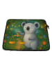 Mr. & Mrs. Panda Notebook Sleeve Waage Astrologie Design ohne Sp... in Weiß