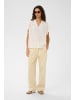 Soaked in Luxury Kurzarm-Bluse SLAria Feminine Form in Broken White