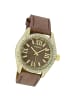 Oozoo Analog-Armbanduhr Oozoo Vintage Series braun groß (ca. 40mm)