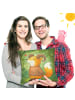 Mr. & Mrs. Panda Deko Kissen Widder Astologie Design ohne Spruch in Weiß