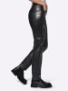Heine Lederimitat-Hose in schwarz