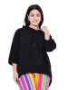 Angel of Style Longtunika in schwarz