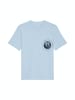 Marc O'Polo T-shirt, short sleeve, seasonal artwork (Mastergrafik) in Blau