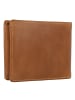 Greenburry Tornado Geldbörse RFID Schutz Leder 12 cm in peanut brown