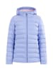 myMo Wattierte Winterjacke in Violettblau