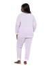Ulla Popken Pyjama in helllila