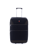 Gladiator 2100 2 Rollen Trolley 61 cm mit Dehnfalte in black