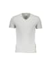 Guess Jeans Graues Baumwoll-T-Shirt