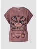 QS T-Shirt in 47D0_aubergine