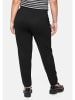 sheego Joggpants in schwarz