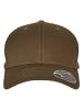  Flexfit  Flexfit Accessoires Flexfit 110 Curved Visor Snapback in olive