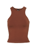 Gina Tricot Tank-Top Lana in Braun