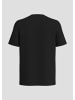 s.Oliver T-Shirt kurzarm in Schwarz