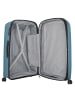 Delsey Belmont Plus 4-Rollen Trolley 82 cm in zink blau