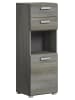 ebuy24 Badschrank Silver Rauchfarbenen 40 x 33 cm