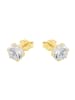 Amor Ohrstecker Gold 585/14 ct in Gold