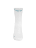 Kempa Socken Logo Classic Kids in weiß/aqua