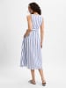 Ambiance Kleid in blau weiß - 0001
