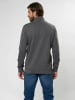 MCS Sweatshirt mit Halbreißverschluss Clement in Iron Gate