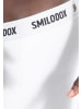 SMILODOX Boxershorts 5er Pack in Schwarz / Weiß
