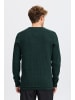 CASUAL FRIDAY Strickpullover CFKARL crew neck structured knit in Grün