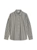 Marc O'Polo DENIM Streifen-Bluse regular in Dark Brown