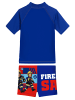 Feuerwehrmann Sam  Feuerwehrmann Sam Schwimmset UV-Schutz 30 Badeanzug Zweiteiler in blau