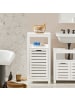 SoBuy Badezimmerschrank in Reinweiß - (W) 30 x (H) 90 x (L) 42 cm