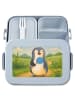Mr. & Mrs. Panda MEPAL Bentobox Pinguin Lolli Design ohne Spruch in Blau Pastell