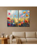 OnlyWow Leinwandbild 2er Set