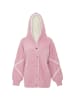 Poomi Damen Strickjacke in Dunkelrosa