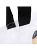 Mr. & Mrs. Panda Tasche Mops Krone ohne Spruch in Weiß