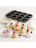 Zenker 12er Cup-Cake-Backblech Special - Creative, 38,5x26,5x3 cm