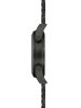 KHS Herren-Digitaluhr Platoon Schwarz mit Mesh-Armband