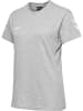 Hummel Hummel T-Shirt Hmlgo Multisport Damen in GREY MELANGE